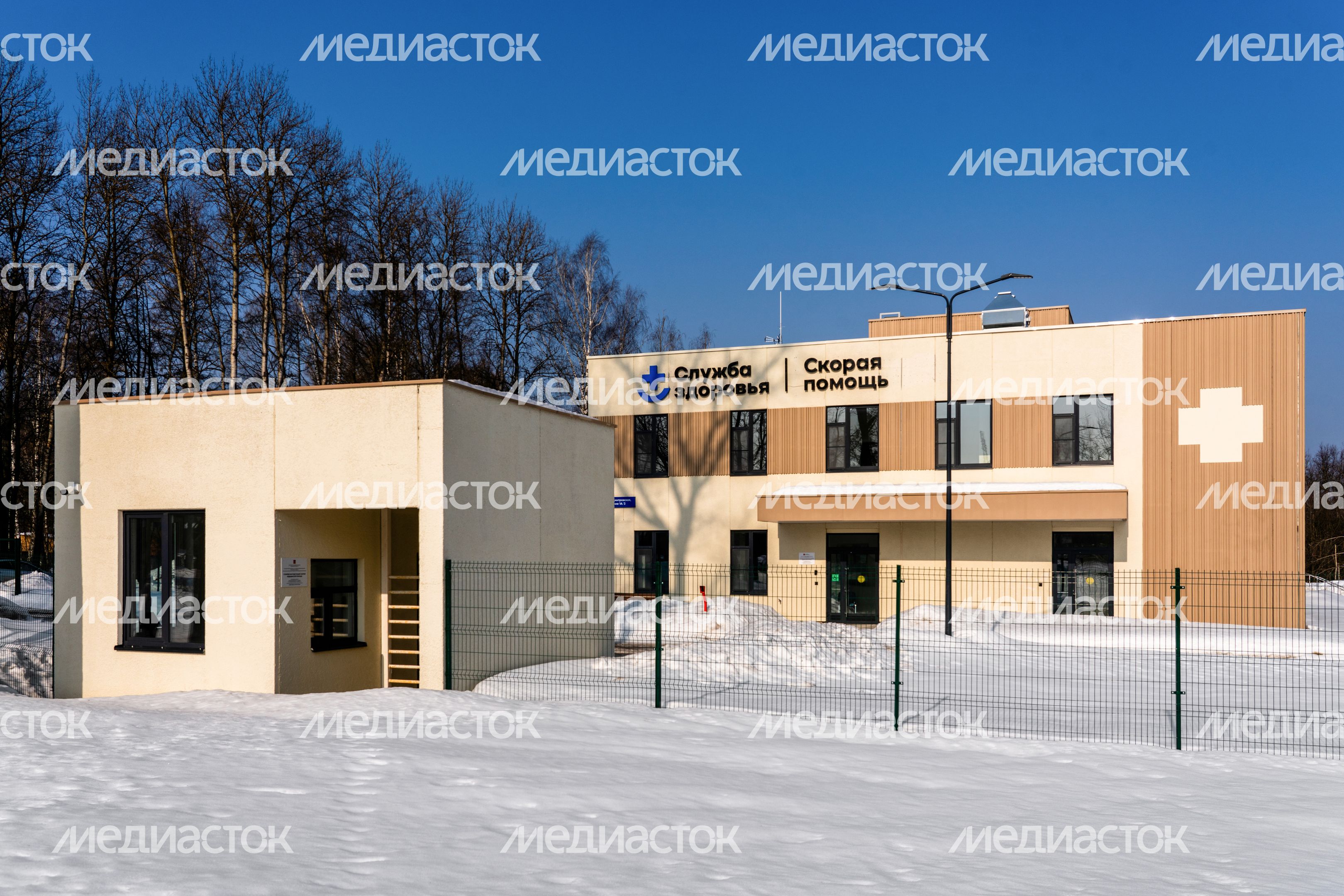 Новая подстанция скорой помощи в деревне Сухарево округа Мытищи Новая подстанция скорой помощи в деревне Сухарево округа Мытищи