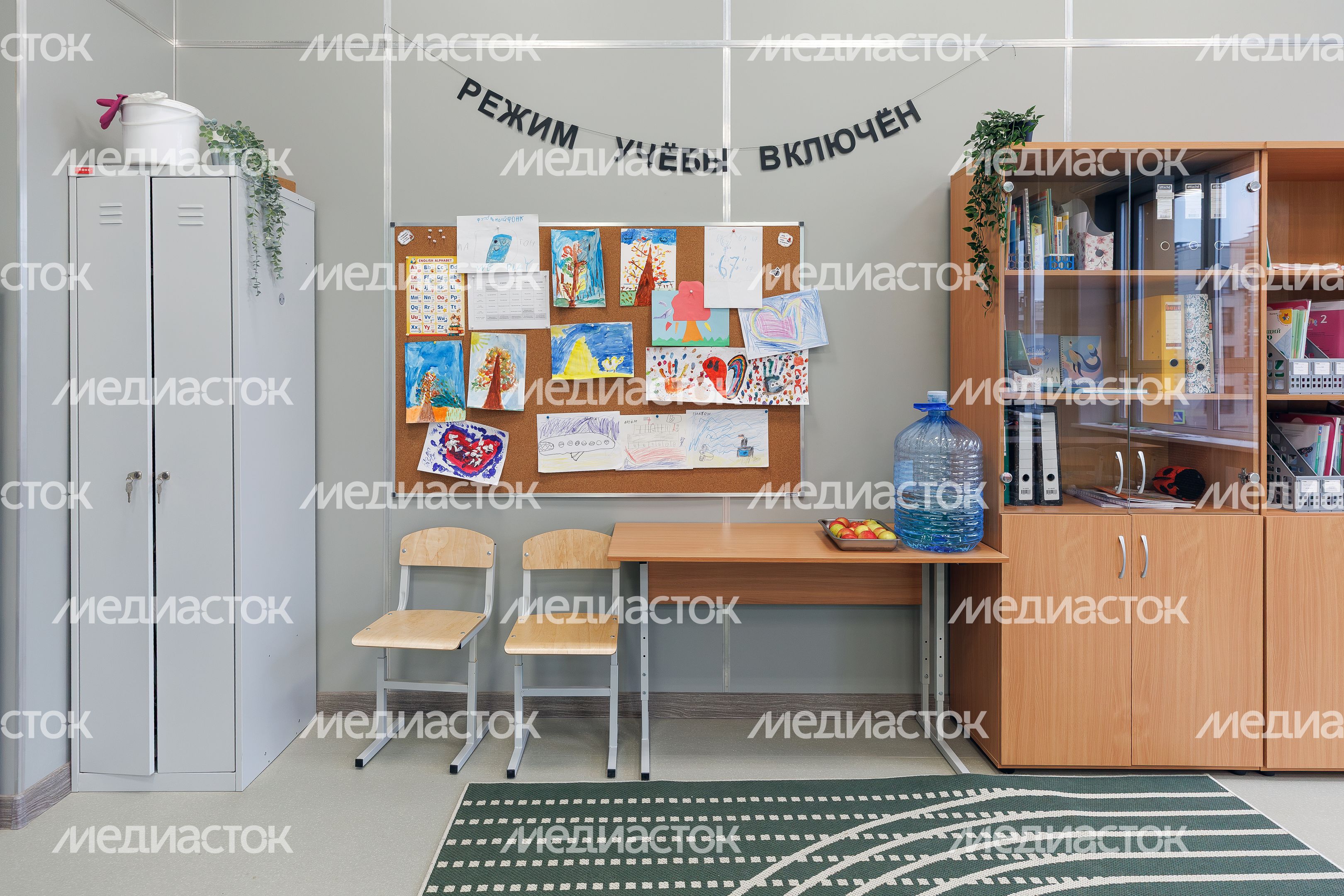 Учебный кабинет начальной школы воспитательно-образовательного комплекса в микрорайоне Новогорск города Химки Учебный кабинет начальной школы воспитательно-образовательного комплекса в микрорайоне Новогорск города Химки