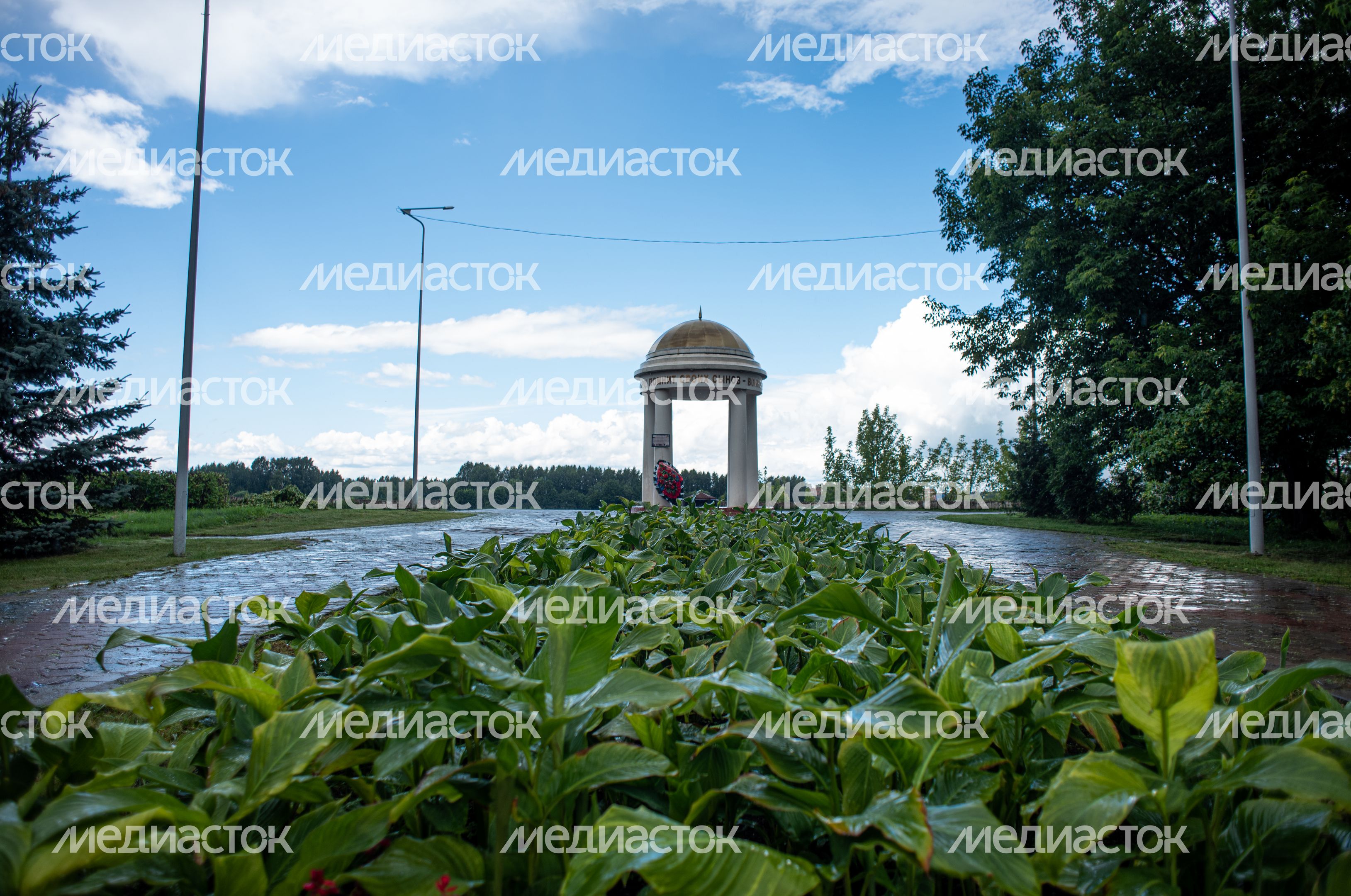 Летние виды города Дубна