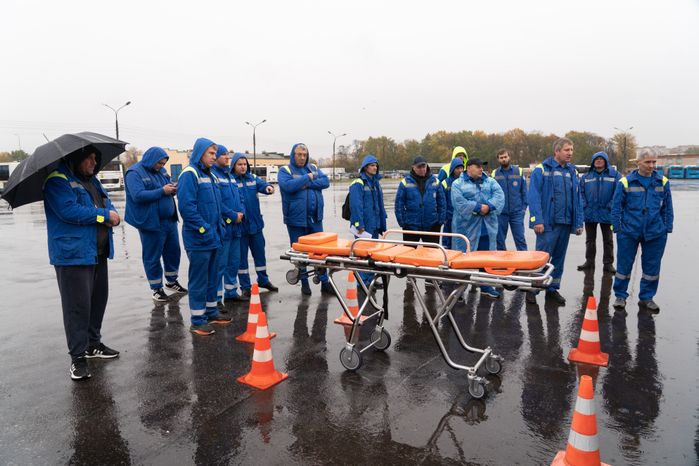 Подольск. Конкурс «Лучший водитель скорой помощи»
