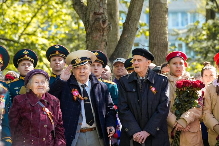 Зажжение Вечного огня в Королеве