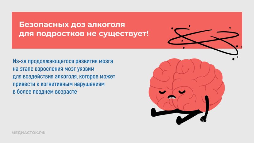 Алкоголь и развитие мозга горизонталь 09