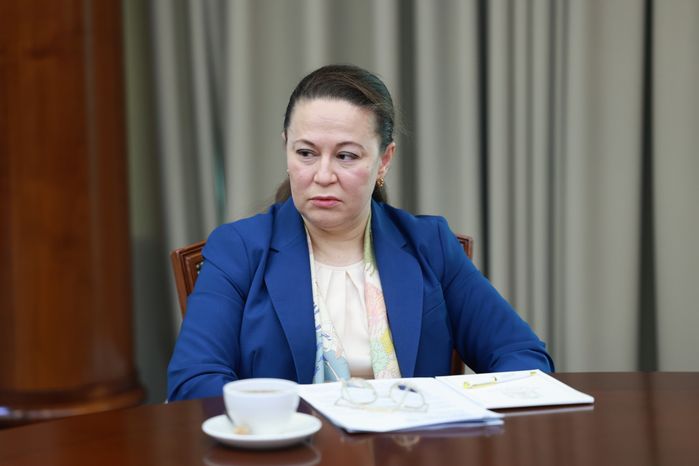 Екатерина Зиновьева на встрече с участниками Межпарламентской комиссии по сотрудничеству России и Белоруссии