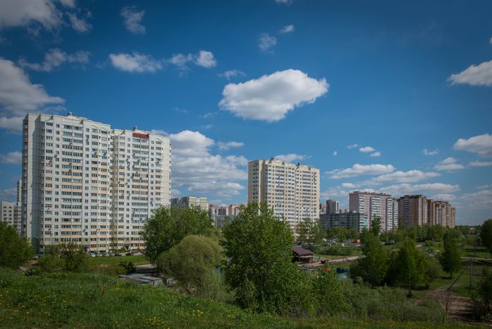 Жилые дома в Долгопрудном