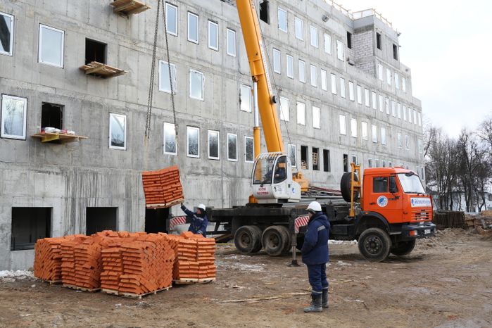 Строительство перинатального центра в Коломне