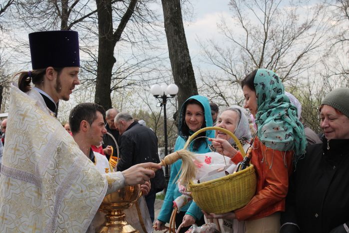 Празднование Пасхи в Звенигороде