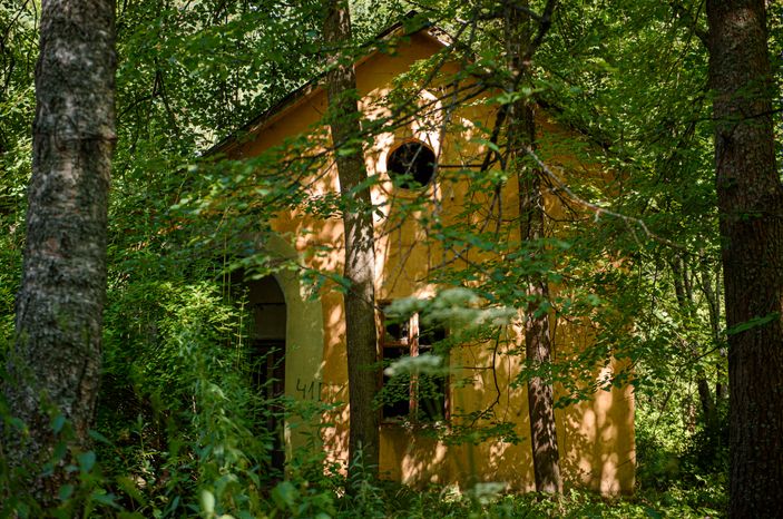 Заброшенный детский лагерь «Красный воин» в Наро-Фоминском районе