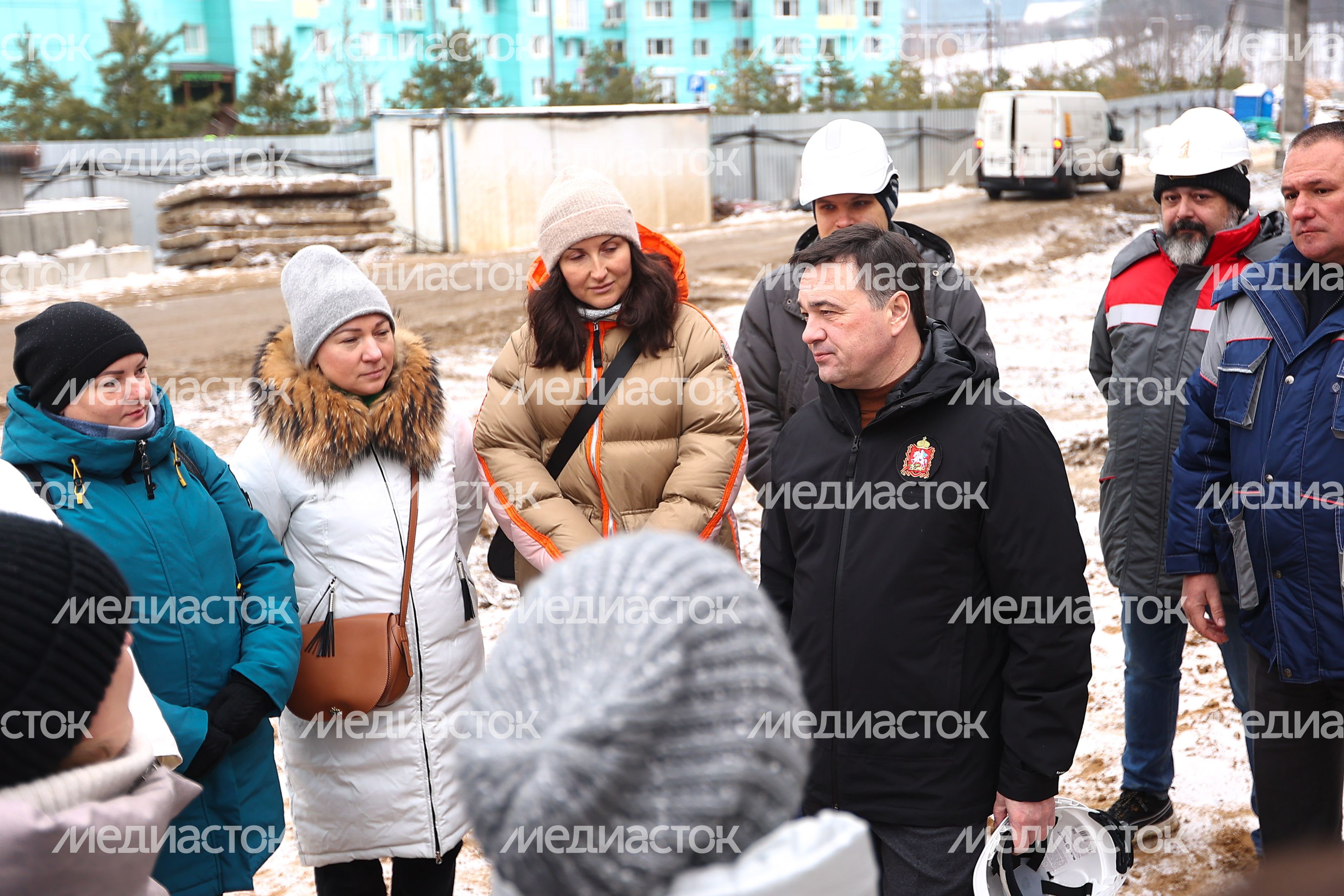 Проверка губернатором образовательного комлекса в Красногорске​