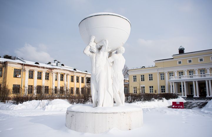 Зимние виды города Жуковский