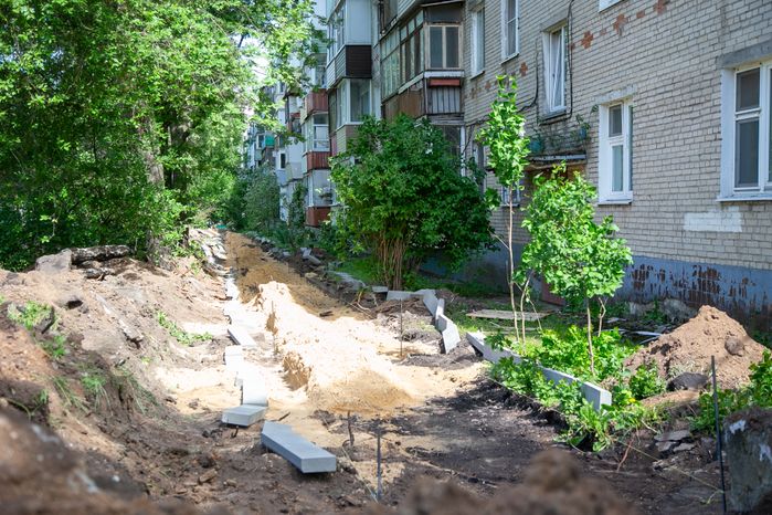 Всеволод Волосевич оценил выполнение работ по благоустройству дворовых территорий и «народных троп»