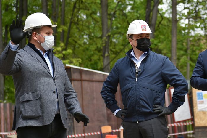 Рабочий визит губернатора Подмосковья в Пушкинский городской округ