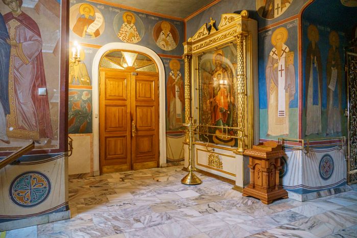 Сергиев Посад. Свято-Троицкая Сергиева лавра. Зима
