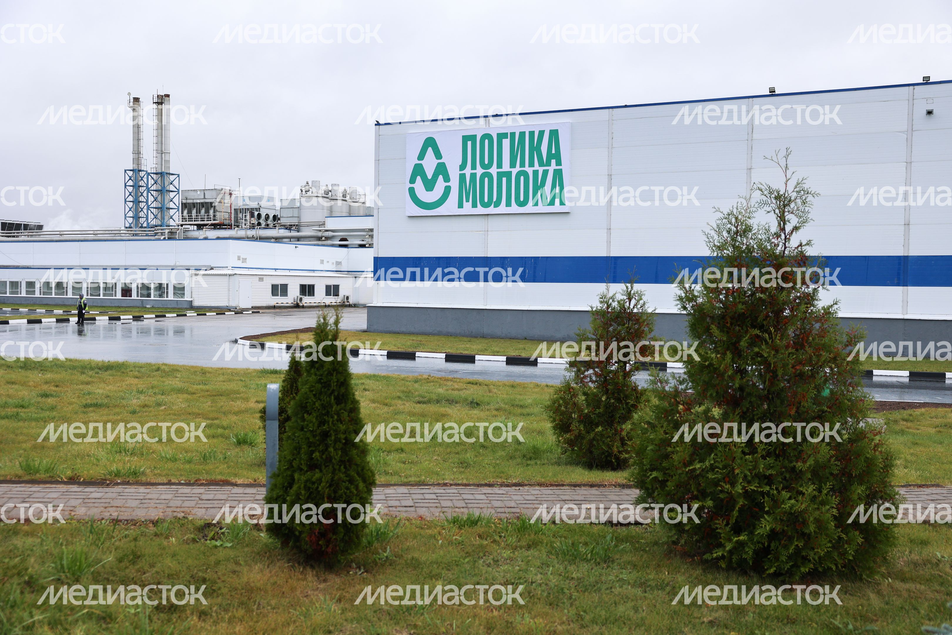 Молкомбинат "Чеховский" - самый большой завод молочной продукции в России