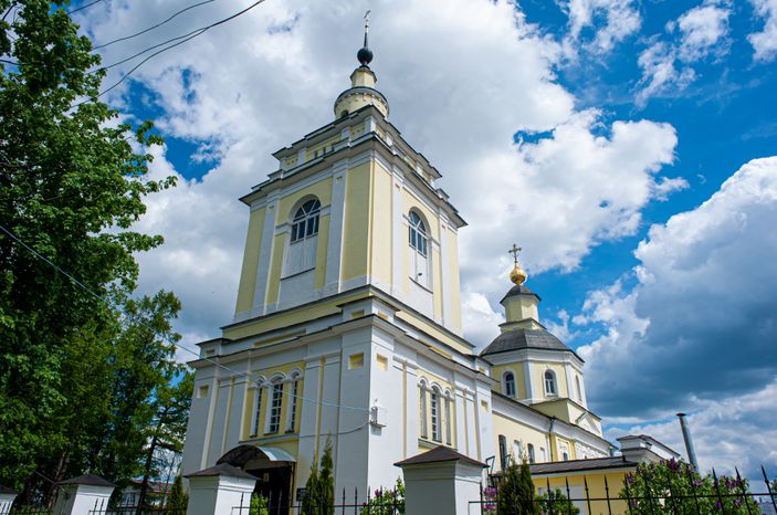 Весенние виды города Руза