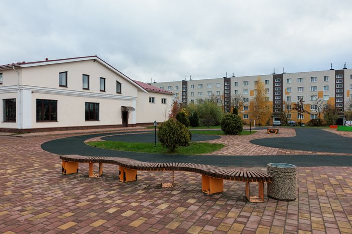 Виды поселка Лотошино осенью