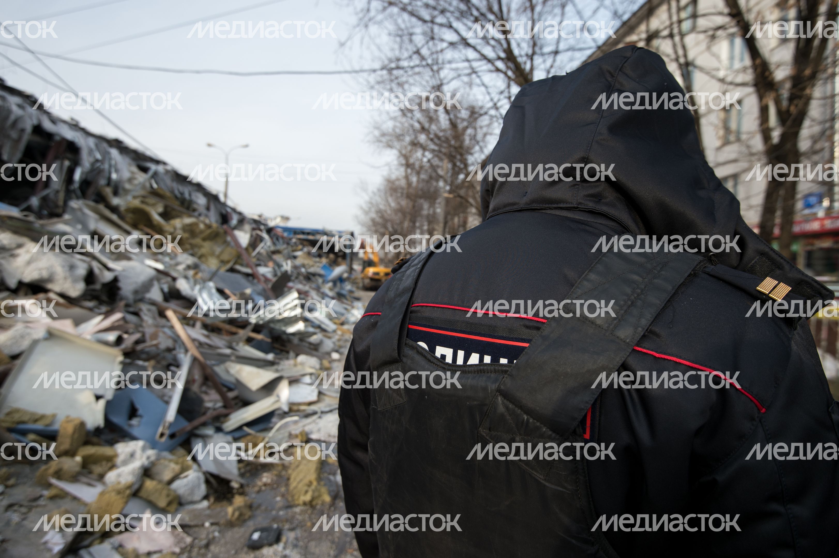 Снос самостроя у станции метро Щелковская в Москве