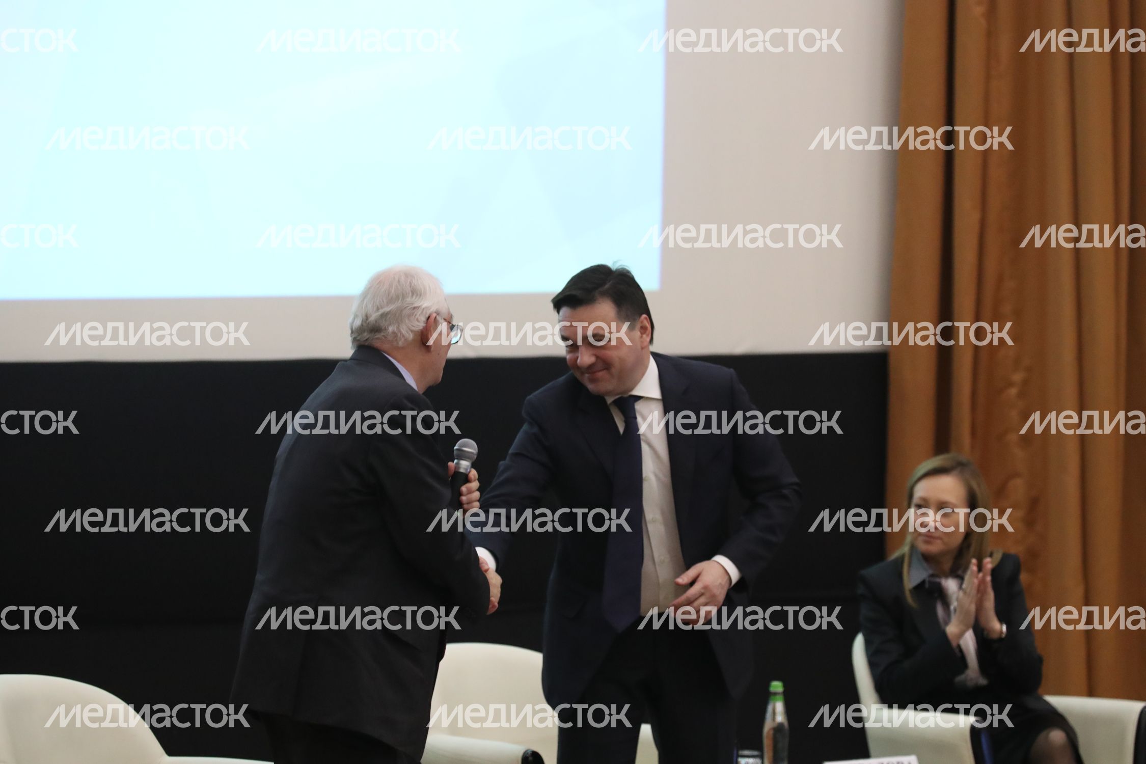 Встреча губернатора Подмосковья с медицинской общественностью института имени М. Ф. Владимирского