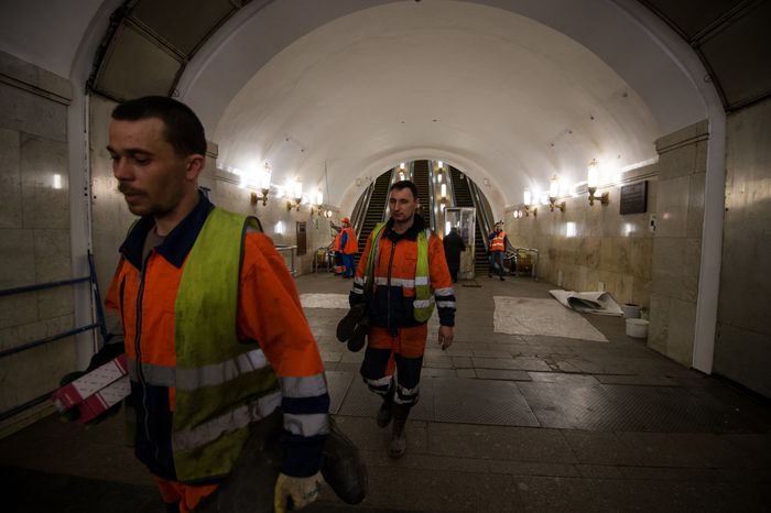 Диагностический поезд «Синергия 2» в Московском метрополитене