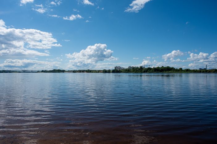 Летние виды города Дубна