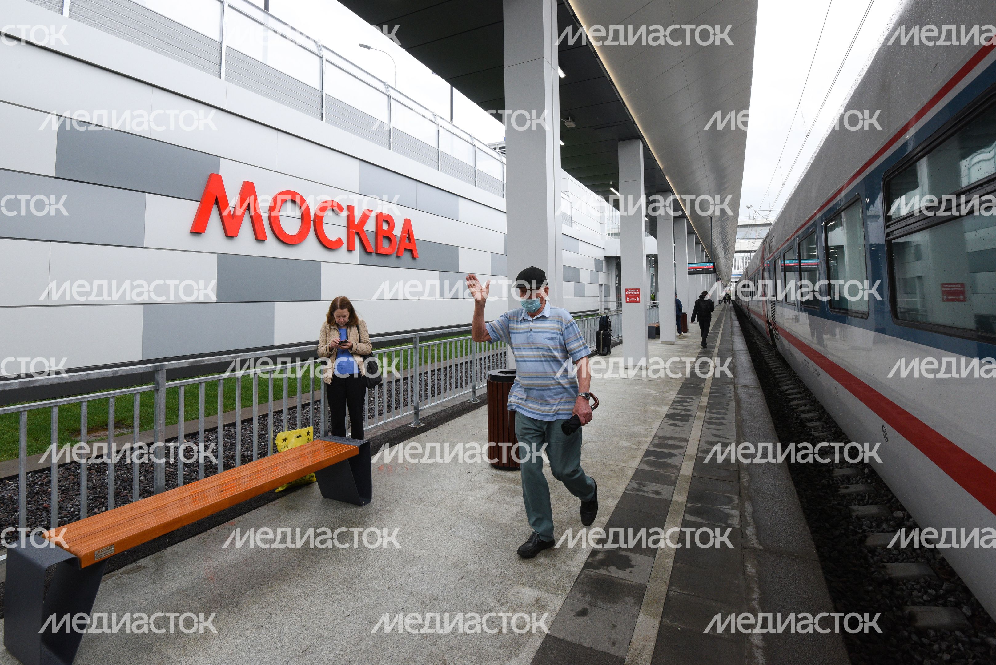 Открытие железнодорожного вокзала «Восточный» в Москве
