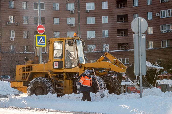 Зима в Москве