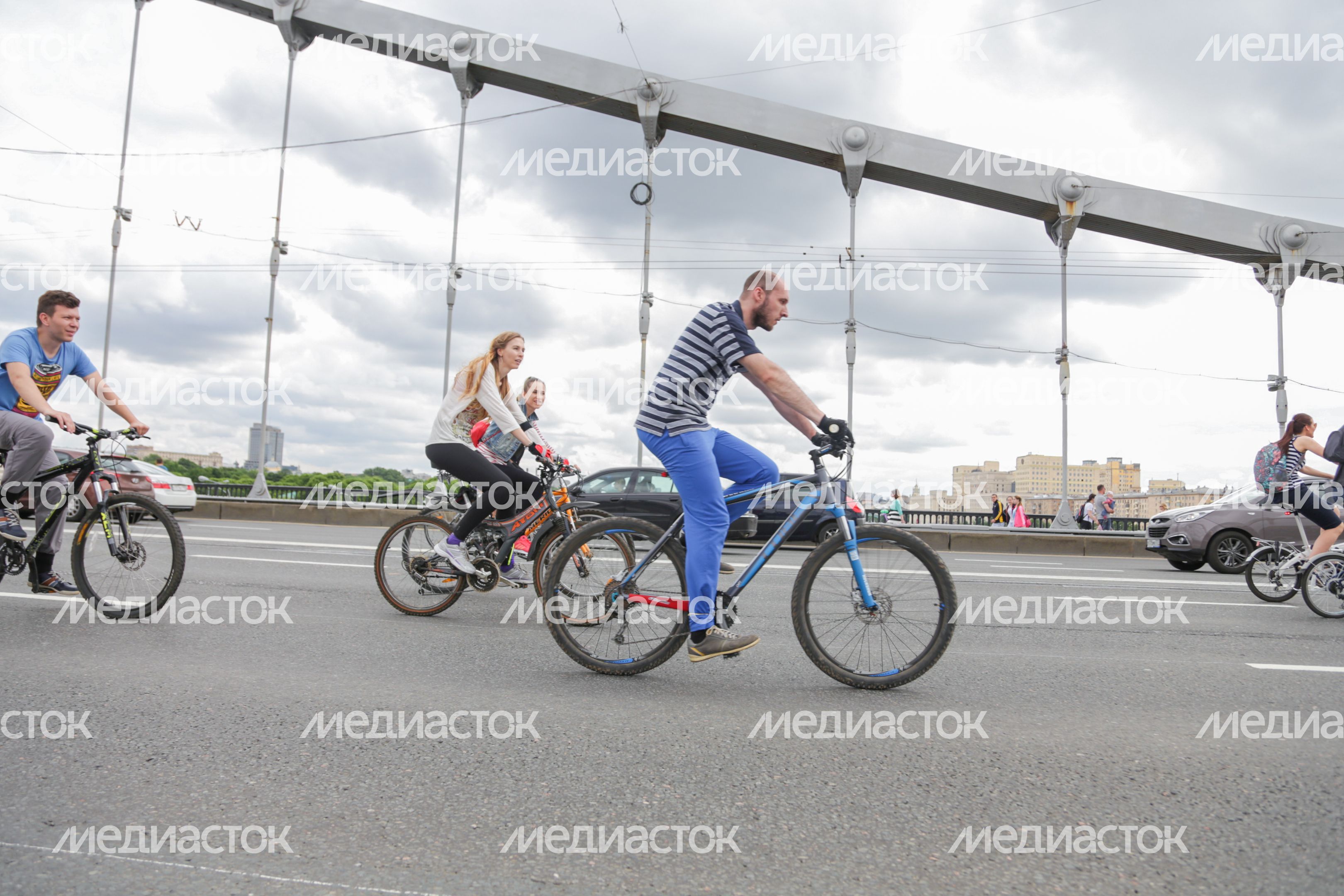 Велопарад в Москве