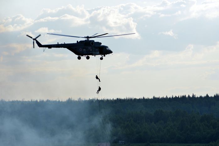 Международный военно-технический форум «Армия-2015». Динамический показ