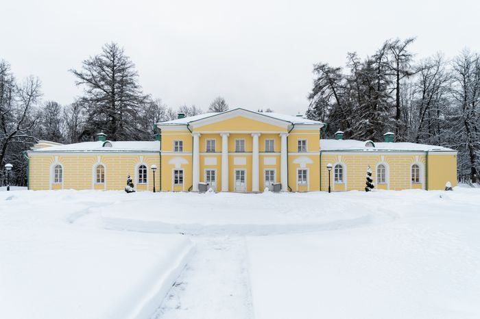 Красногорск. Усадьба «Архангельское». Зима