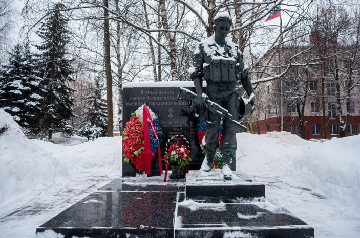 Зимние виды города Солнечногорск