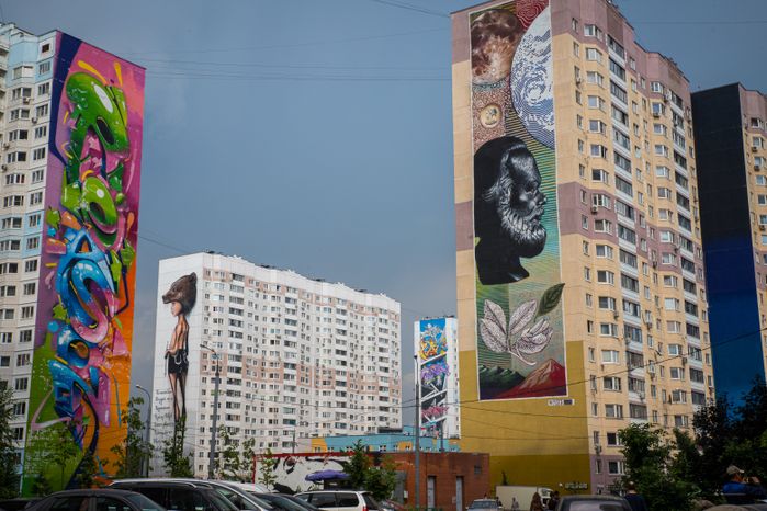 Трёхгорка Граффити
