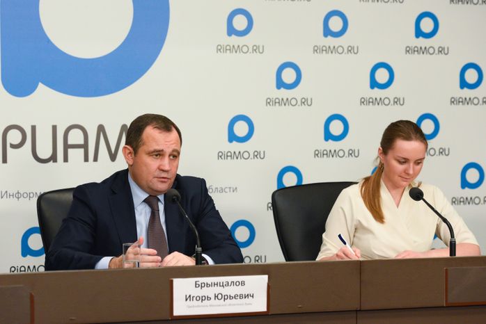 Пресс-конференция председателя Московского областного парламента Игоря Брынцалова, посвященная итогам работы Думы за 2019 год