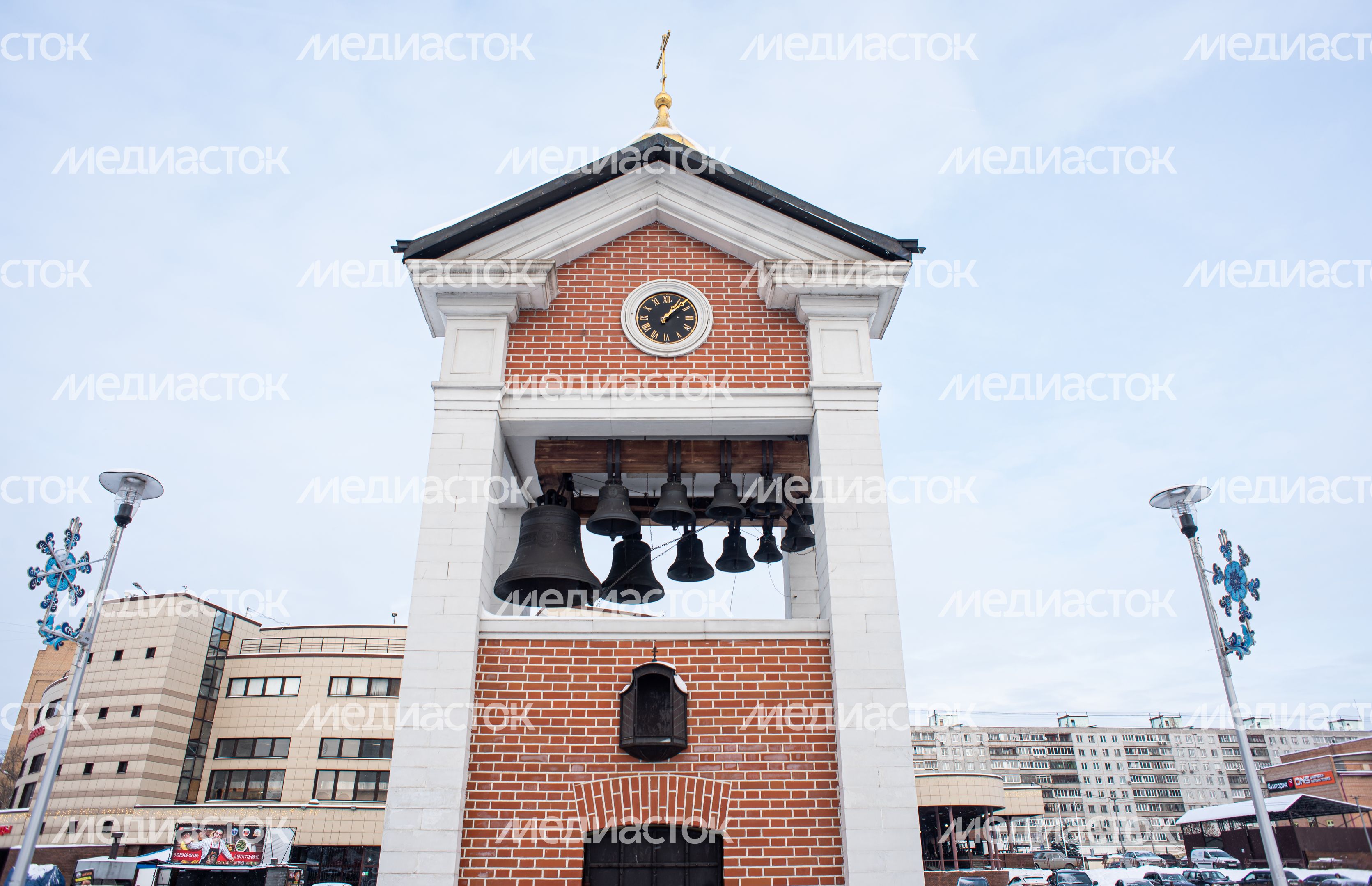 Зимние виды города Щелково