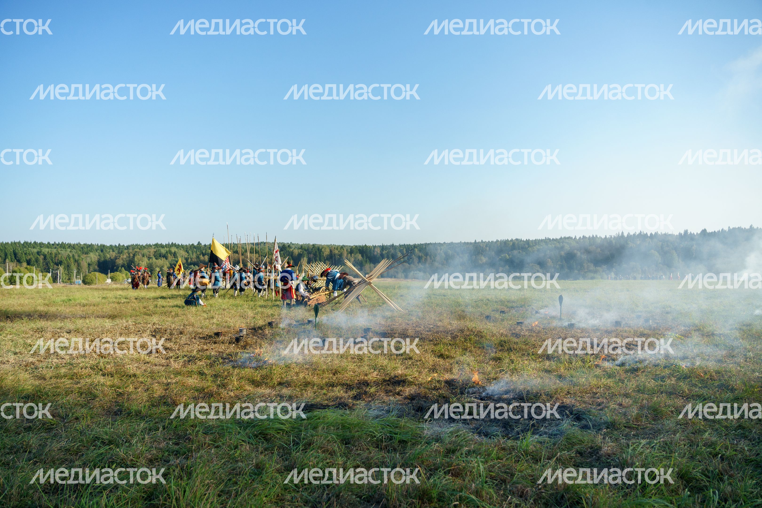 Исторический фестиваль и реконструкция баталии XVII века «История Московского царства» в этнопарке «Кочевник»
