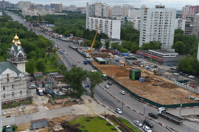 Строительство метро
