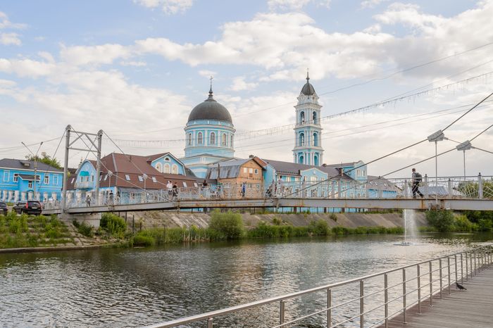 Мост Влюбленных в Балашихе