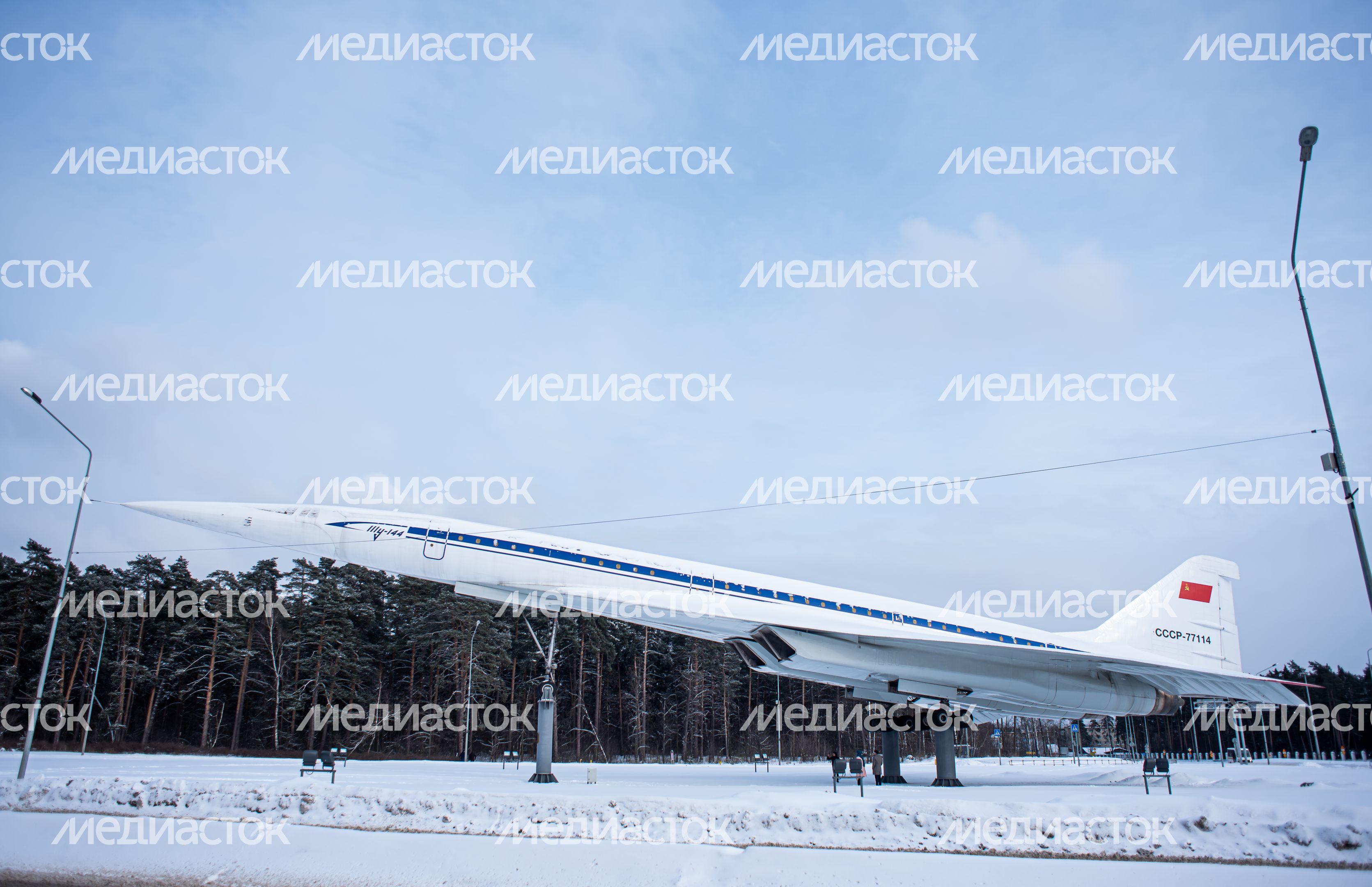 Зимние виды города Жуковский