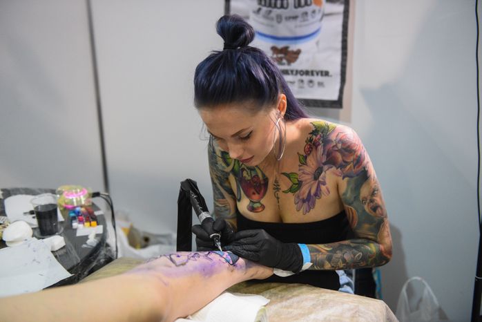 Открытие фестиваля «Russian Tattoo Expo» в Москве