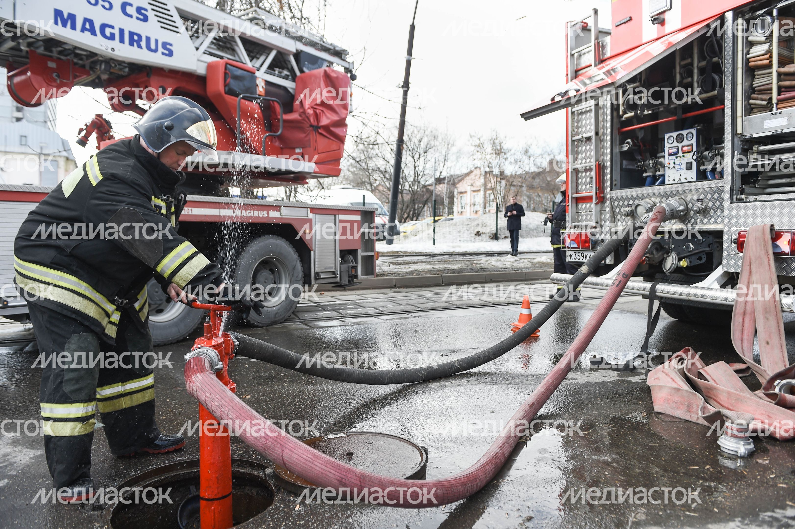 Пожар в ТЦ «Персей для детей»