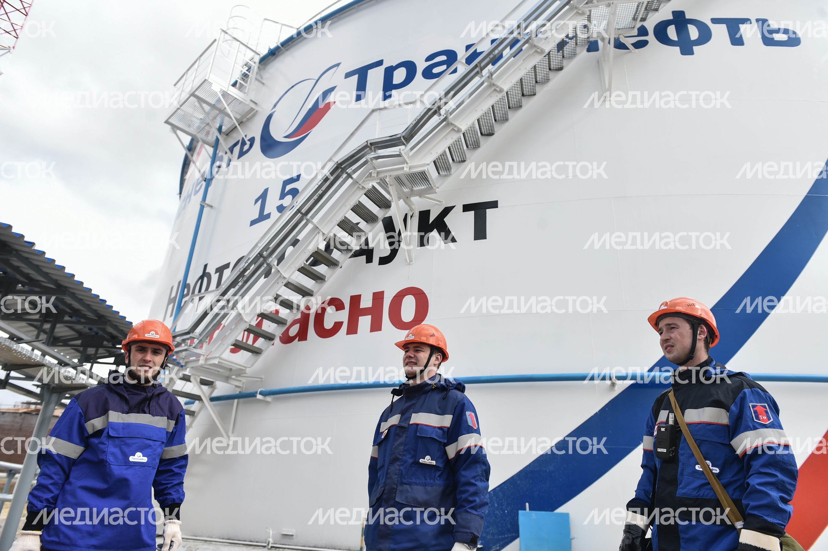 Нефтебаза РОСНЕФТЬ в Подмосковье