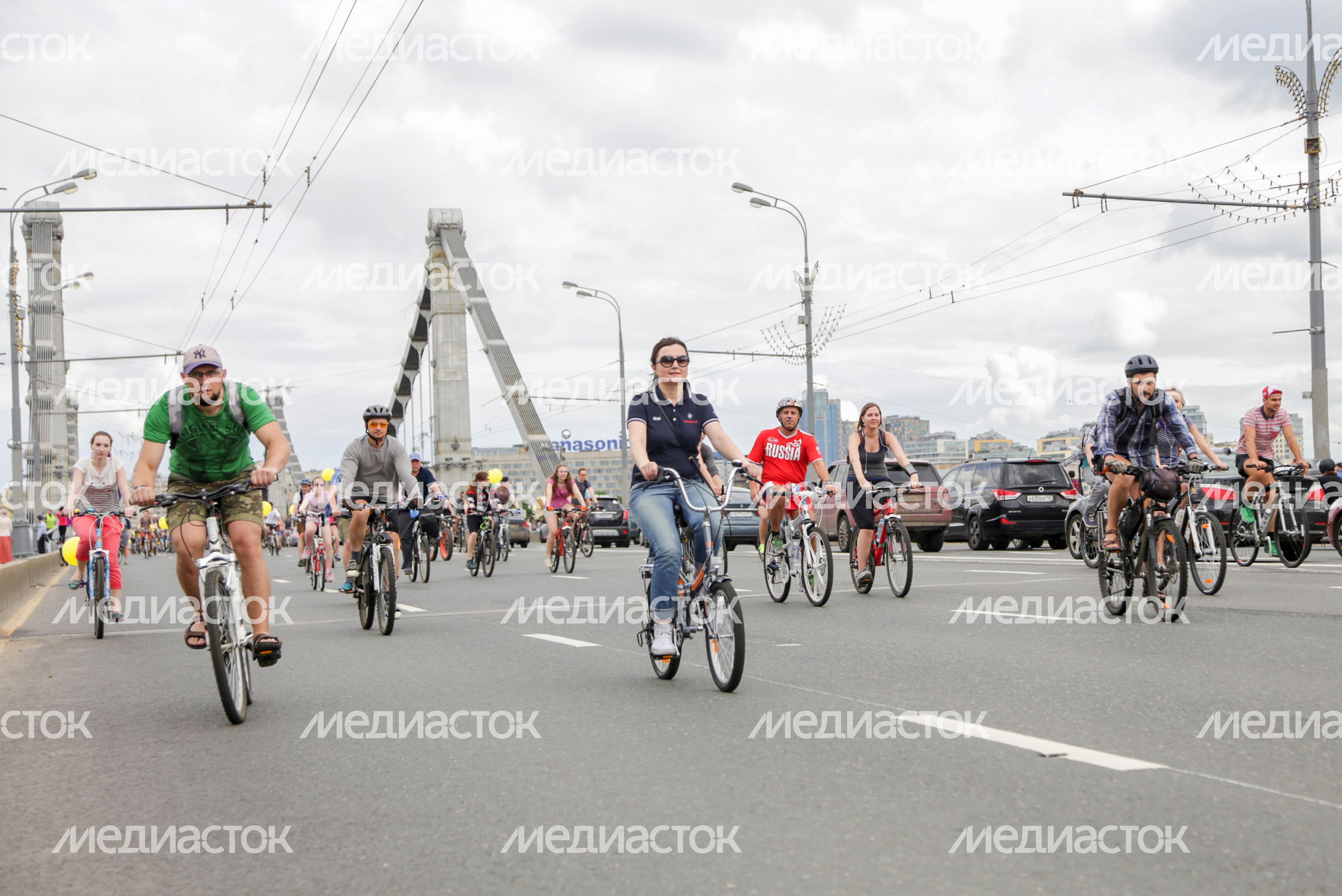 Велопарад в Москве