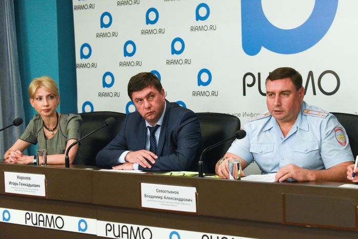 Пресс-конференция, посвященная безопасности на дорогах Подмосковья