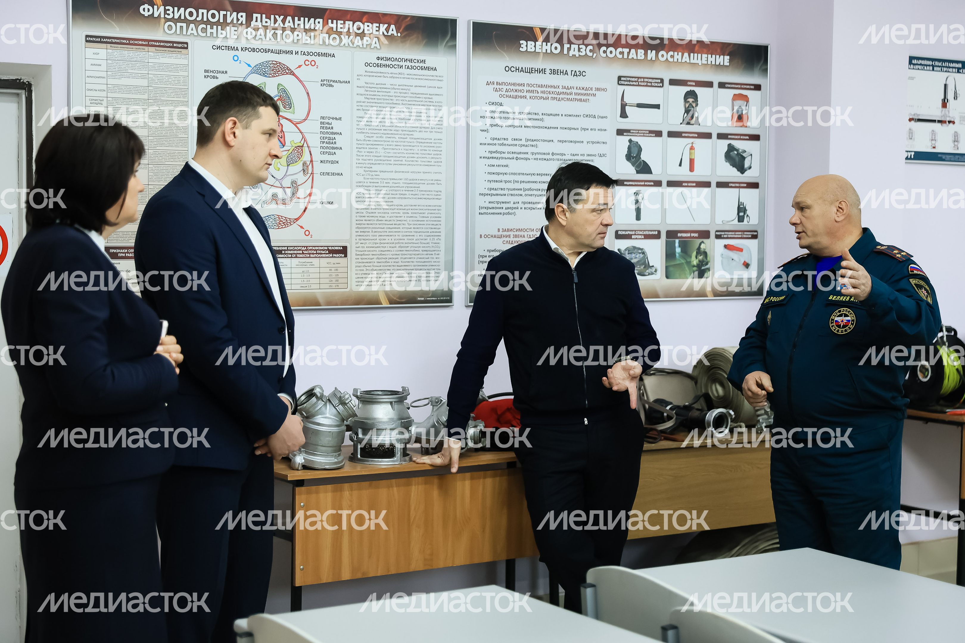 Посещение Губернатором Павлово-Посадского Техникума