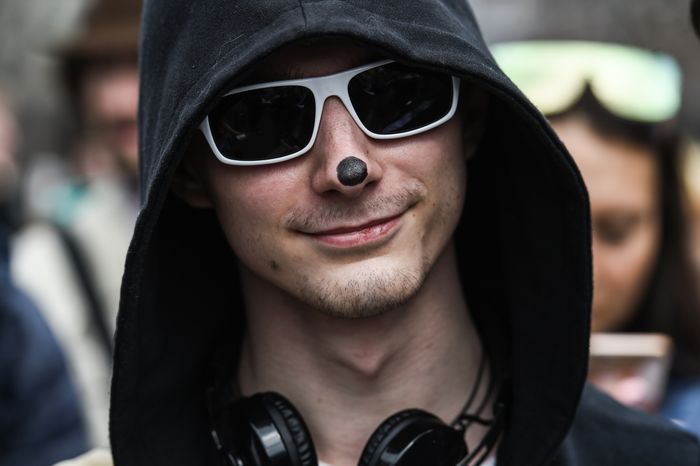 Митинг против блокировки Telegram в Москве