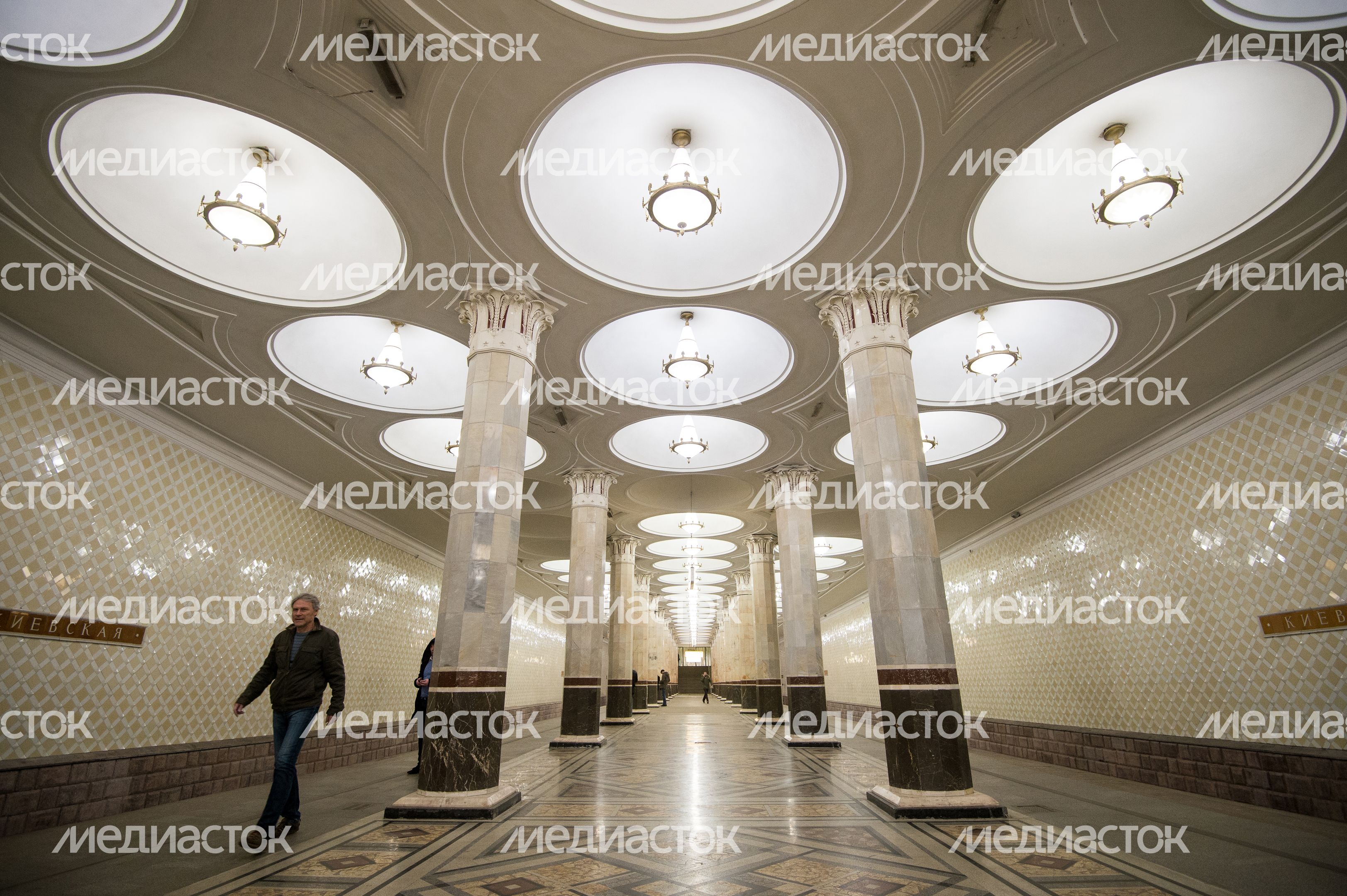 Реставрация станции метро «Киевская» в Москве