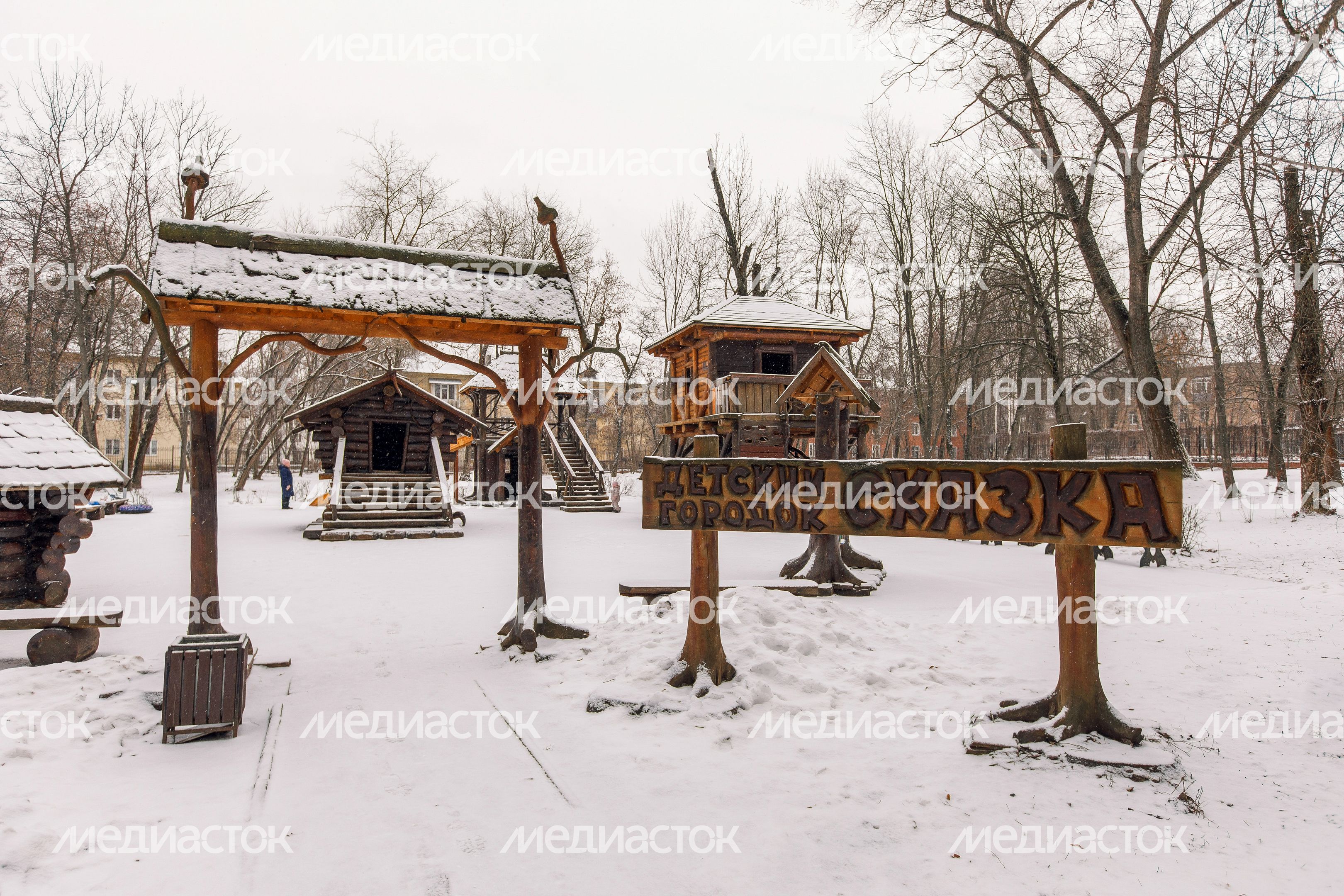 Зимний Щелковский городской парк культуры и отдыха Зимний Щелковский городской парк культуры и отдыха