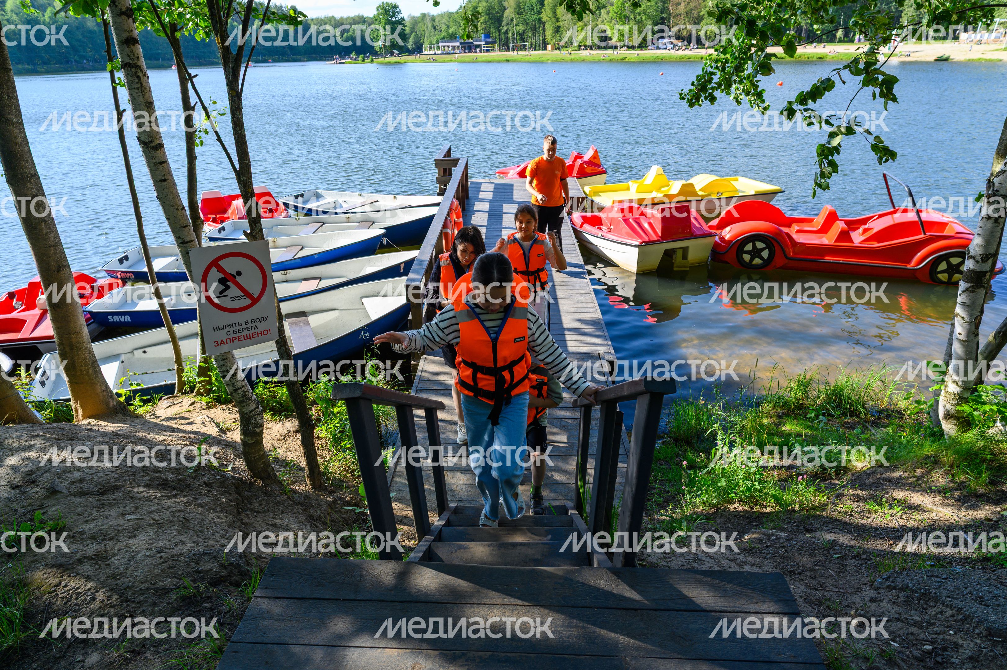 Пляж парка «Авангард» в Электростали Пляж парка «Авангард» в Электростали