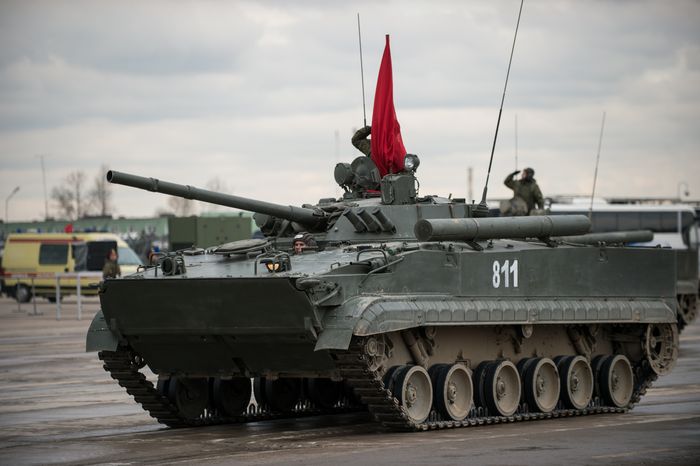 Репетиция Парада Победы в Алабино