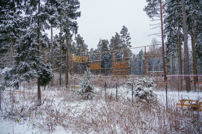 Балашиха. Пестовский парк. Зима