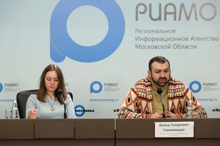 Пресс-конференция Давида Гвинианидзе в РИАМО
