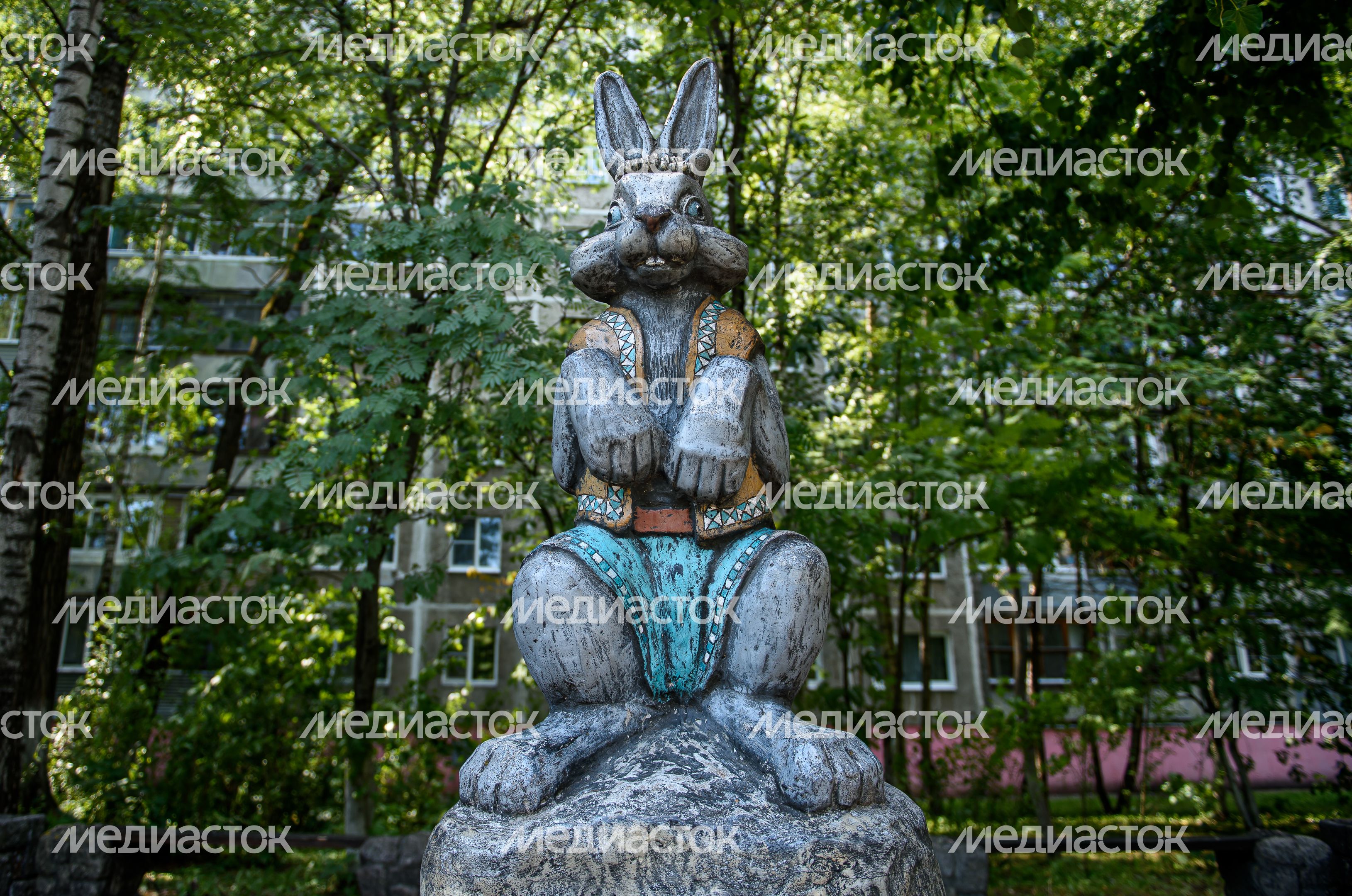 Летние виды скульптур в Раменском